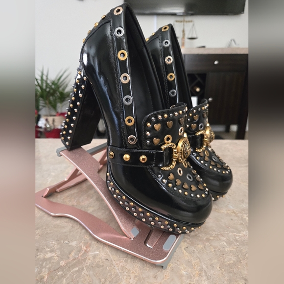 Shoes - Kurt Geiger London Mansion Stud Loafer Pumps. SIZE 41